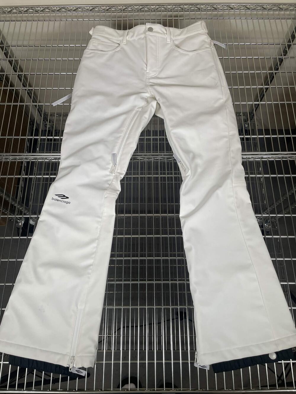 Balenciaga Balenciaga 3B Sports Icon Ski Pants WHITE SIZE FR 36 $2850 RETAIL